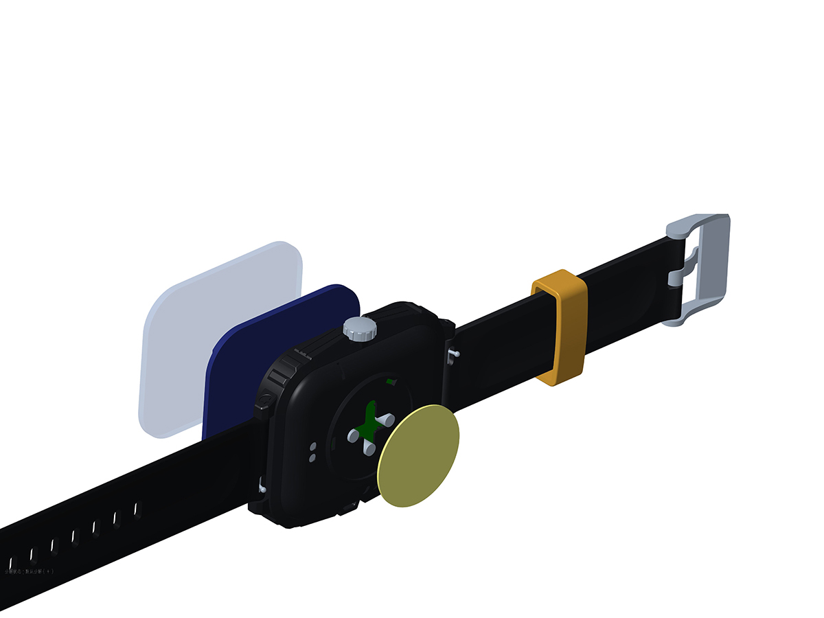 全新智能手表外形設計概覽(圖1)