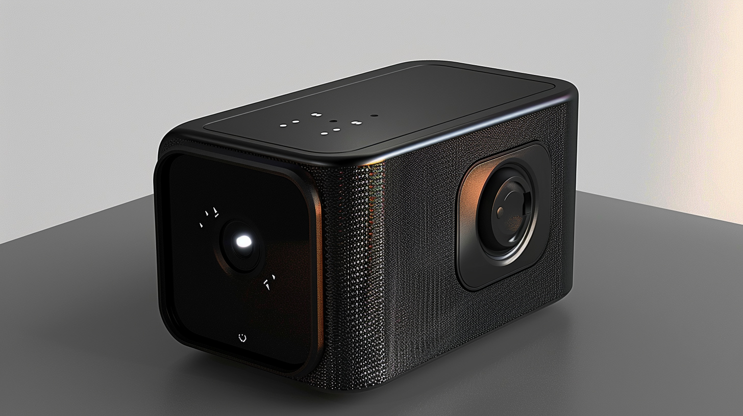 居家投影儀產品外觀設計案例(圖4) 居家投影儀產品外觀設計案例(圖4)