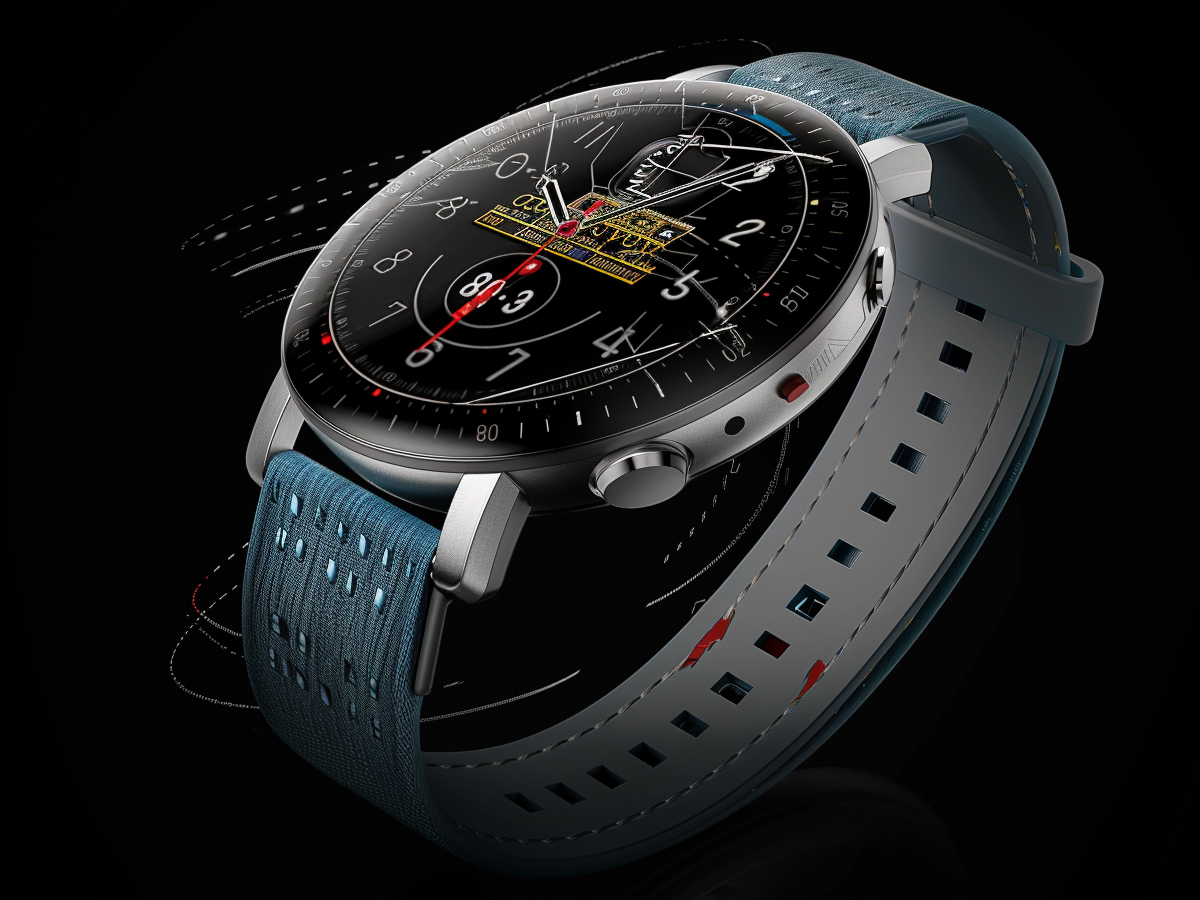 北歐版簡約智能手表產品外觀設計