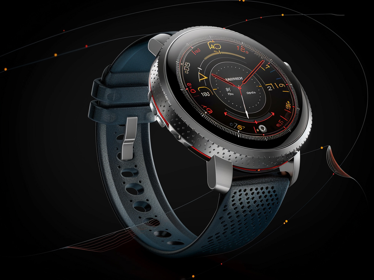 北歐的簡約力量智能手表產品外觀設計(圖3) 北歐版簡約智能手表產品外觀設計(圖3)