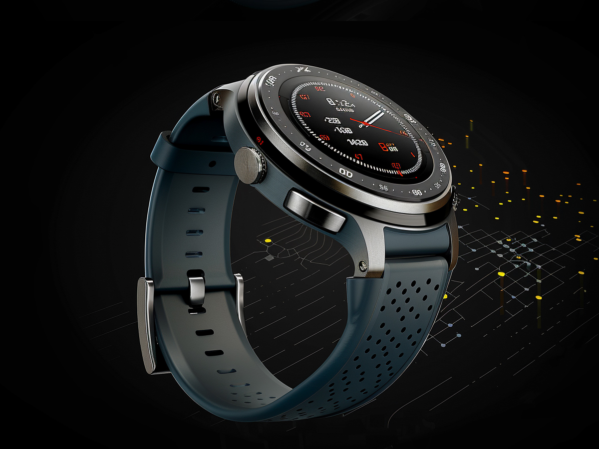 北歐的簡約力量智能手表產品外觀設計(圖4) 北歐版簡約智能手表產品外觀設計(圖4)