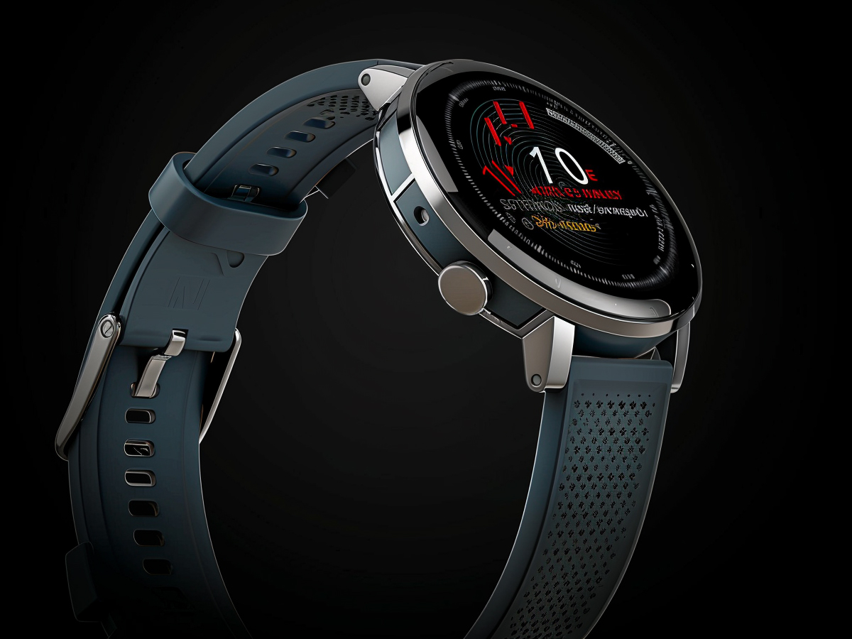 北歐的簡約力量智能手表產品外觀設計(圖6) 北歐版簡約智能手表產品外觀設計(圖5)