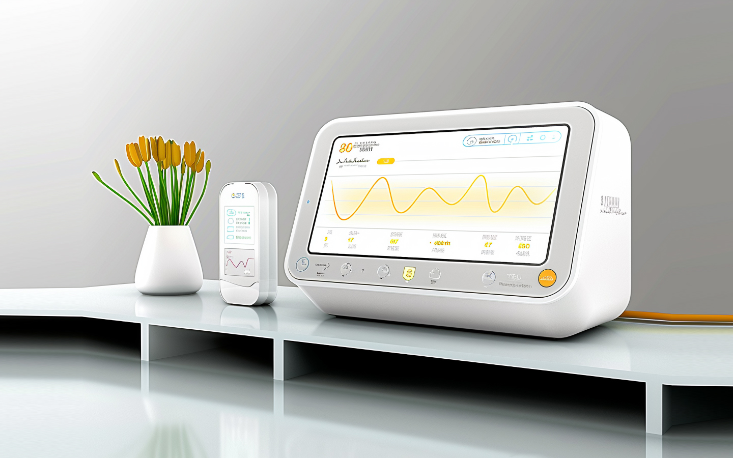 健康一體機外觀設計 富有溫馨的系列健康一體機產品外觀設計案例(圖5)