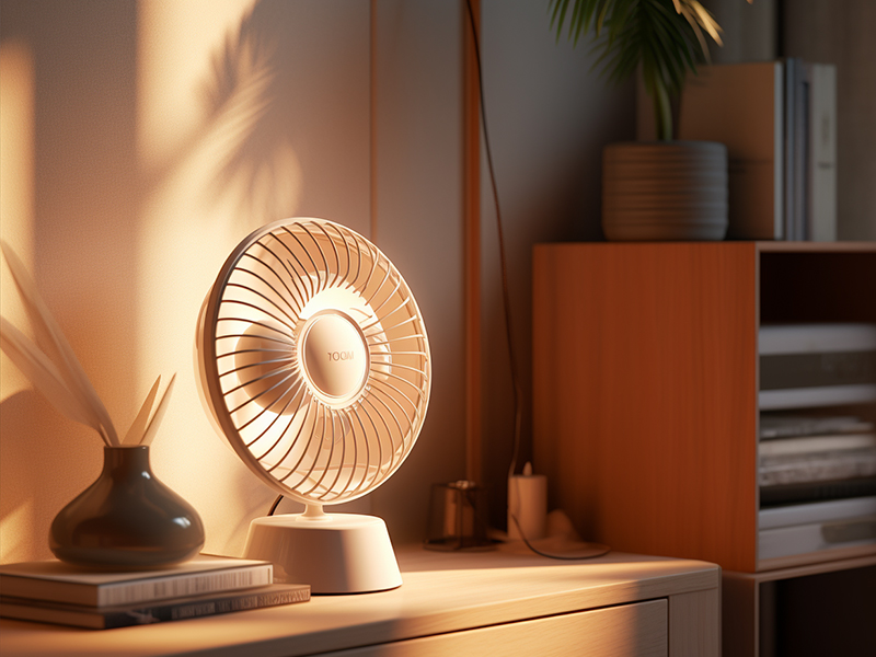 小家電產品設計之臺式小風扇產品造型設計(圖5) 小家電產品設計之臺式小風扇產品造型設計(圖5)