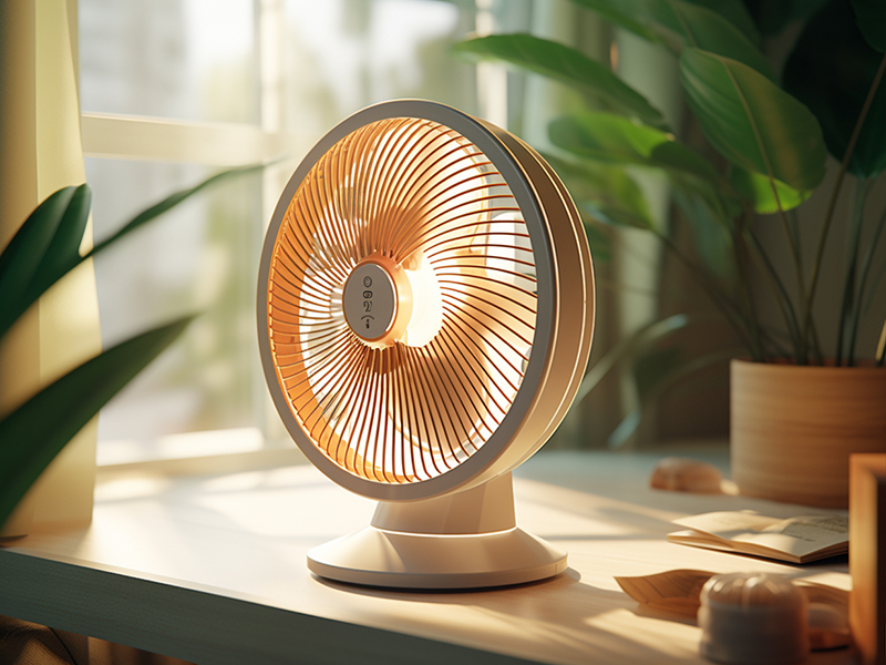 小家電產品設計之臺式小風扇產品造型設計(圖4) 小家電產品設計之臺式小風扇產品造型設計(圖4)