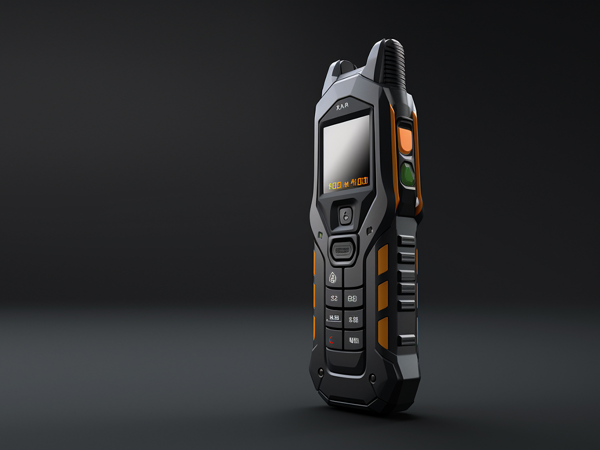 新款對講機外觀產品設計(圖4) 新款對講機產品外觀工業設計(圖4)