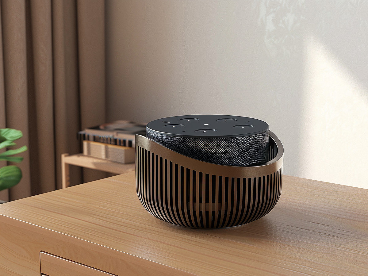 優雅音箱外觀設計助力