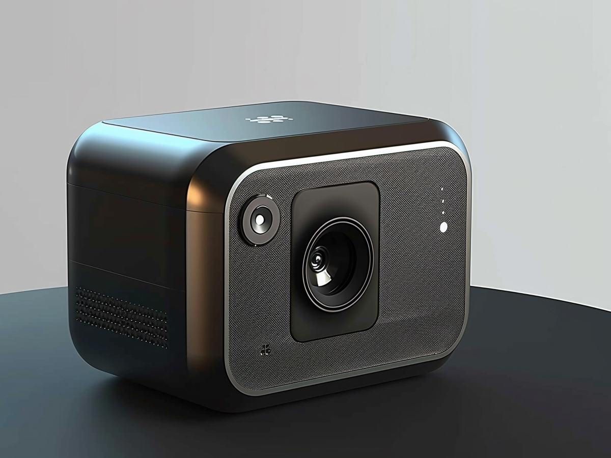 投影儀設計 藝術之美:藝術風格投影儀外觀設計解析(投影儀設計裝修效果圖)(圖3)