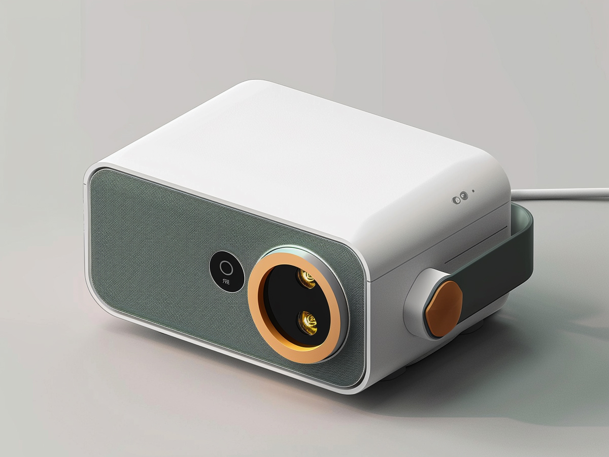 投影儀設計 功能與美感并存:投影儀產品設計的設計哲學(投影儀的設計圖)(圖1)