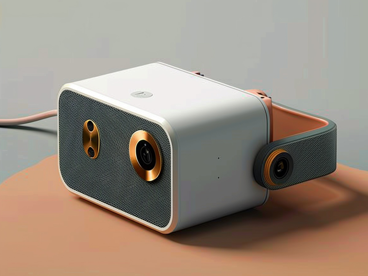 未來科技感：投影儀設